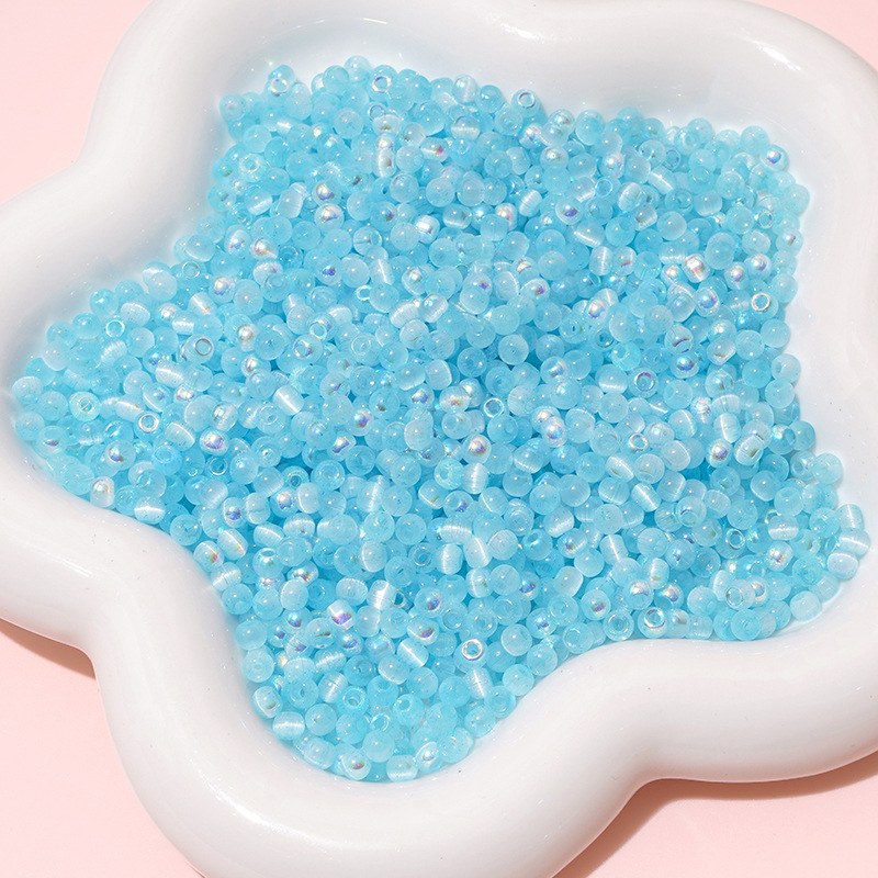 11:Sky blue 4mm 10g/pack about 150 pieces