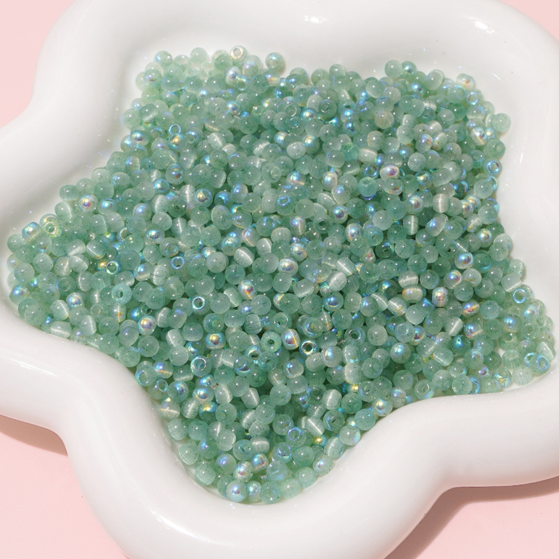 12:Spring blue 4mm 10g/pack about 150 pieces