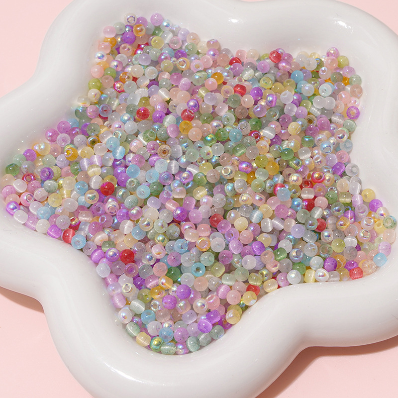 30:Randomly mixed colors 4mm 10g/pack about 150 pieces
