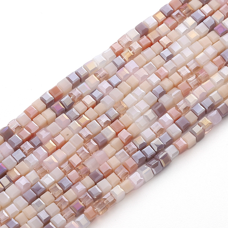 5:Peach toffee 2mm 45cm/strip, about 180 pieces