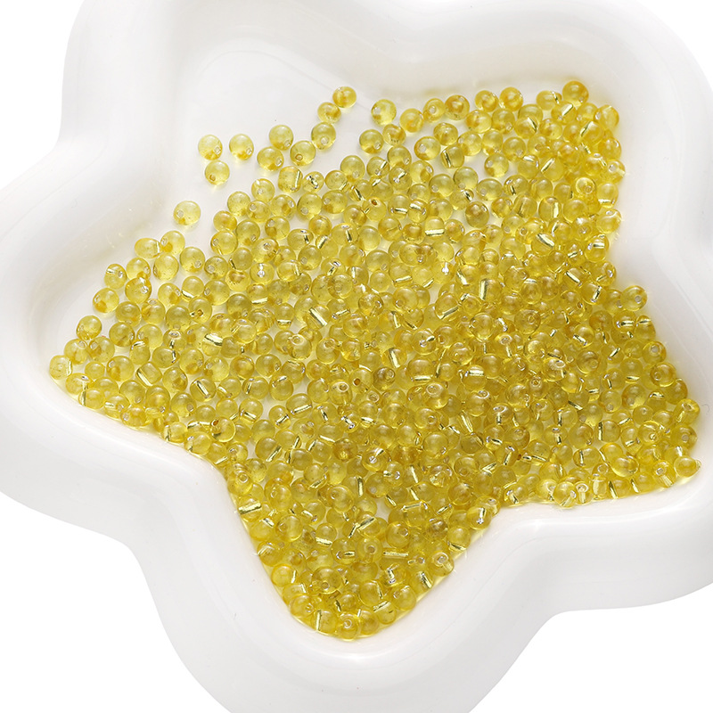 4:Yellow 4mm 10g/pack about 110 pieces