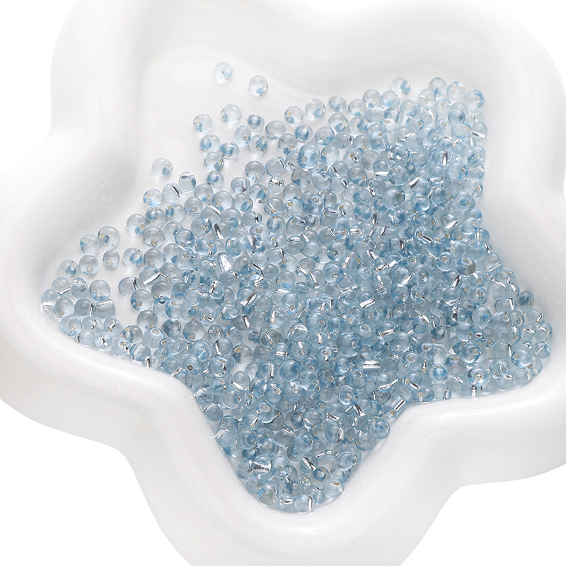 12:Sky blue 4mm 10g/pack about 110 pieces