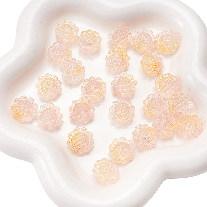 4:Orange pink 15mm 10 pcs/pack