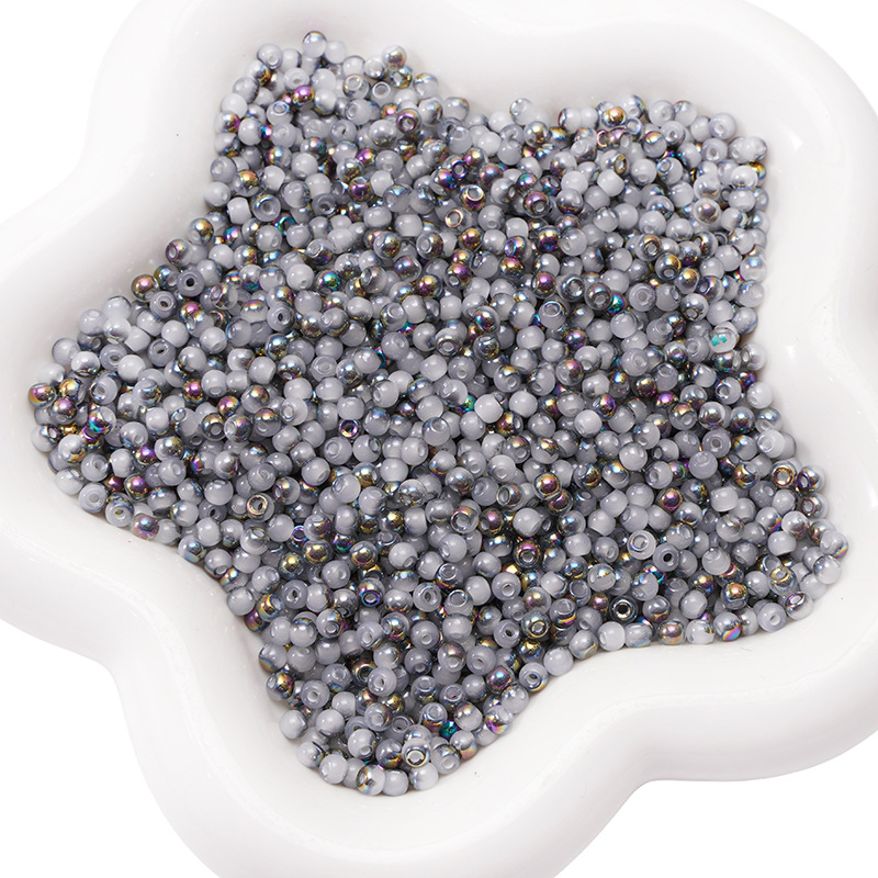 1:White 4mm 10g/pack about 160 pieces