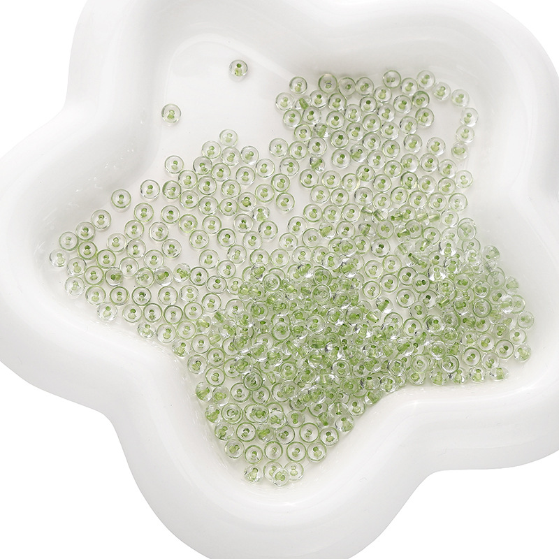 6:Purple grass green 2x4mm 10g/pack about 150 pieces