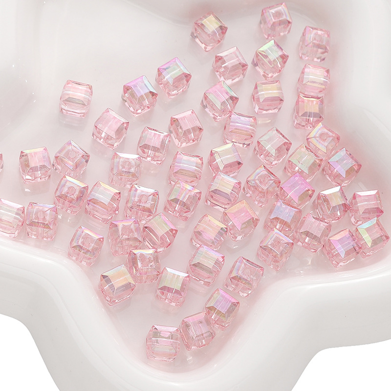 6:Pink 8mm 10 pieces/pack