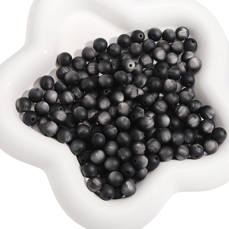 Black sky and ink 8mm 20 pieces/pack