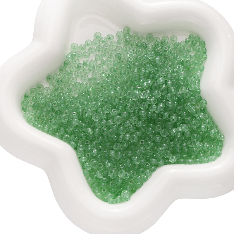 10:Jade 2x4mm 10g/pack about 150 pieces