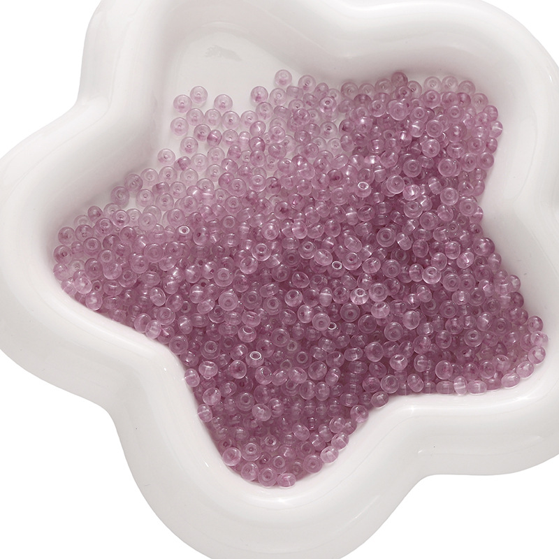 18:Impatiens purple 2x4mm 10g/pack about 150 pieces