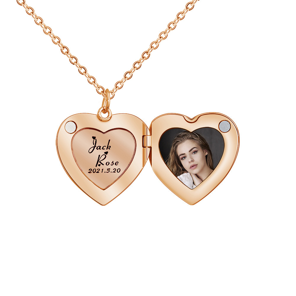 3:Rose gold + color printing + lettering content