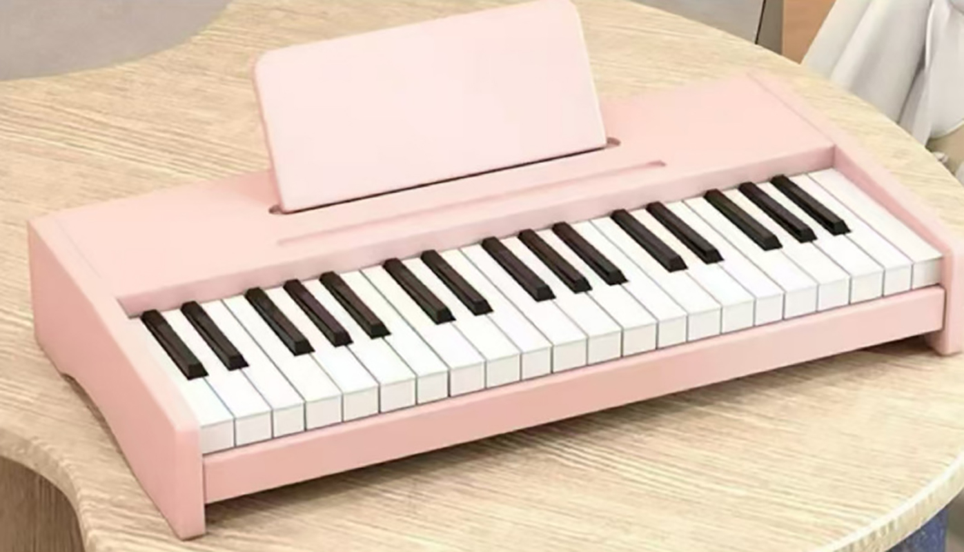 Battery 37-key pink - Send key sticker   sheet music