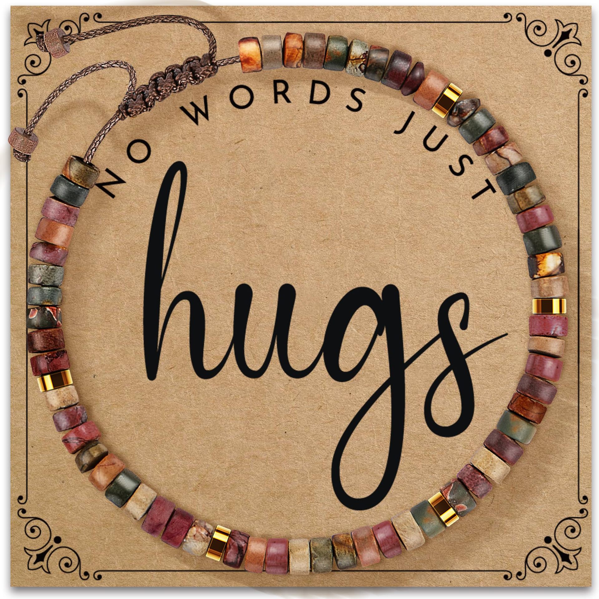 5:A-E JASPER STONE-HUGS