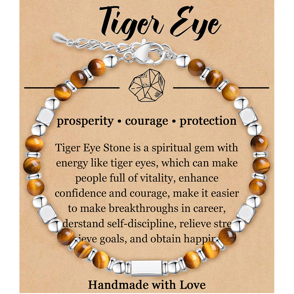 6:Long Square-Yellow Tiger Eye