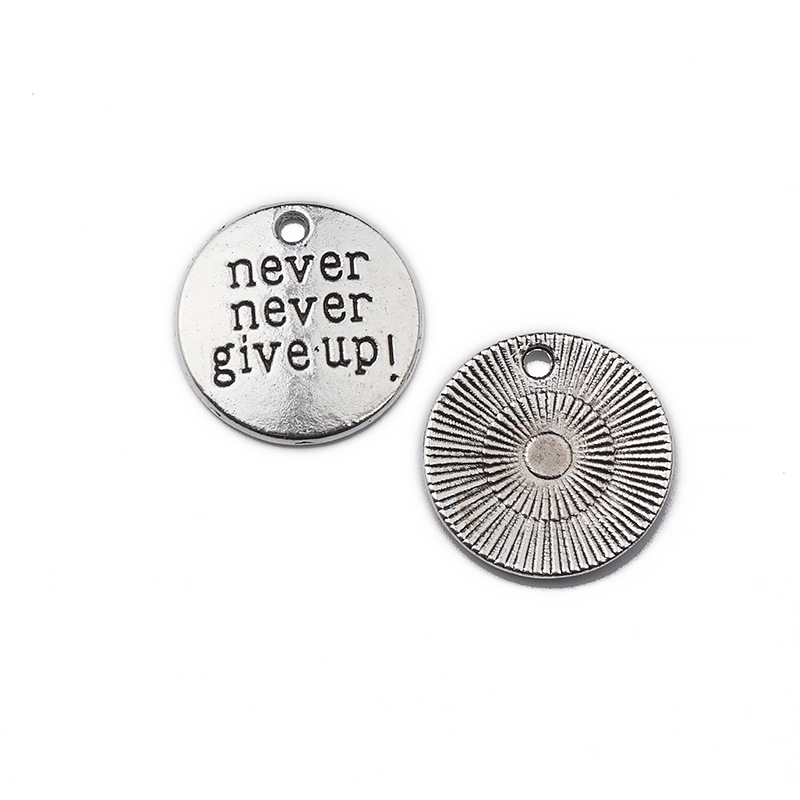 1:Word plate 19.5x19.5x2mm2.5g