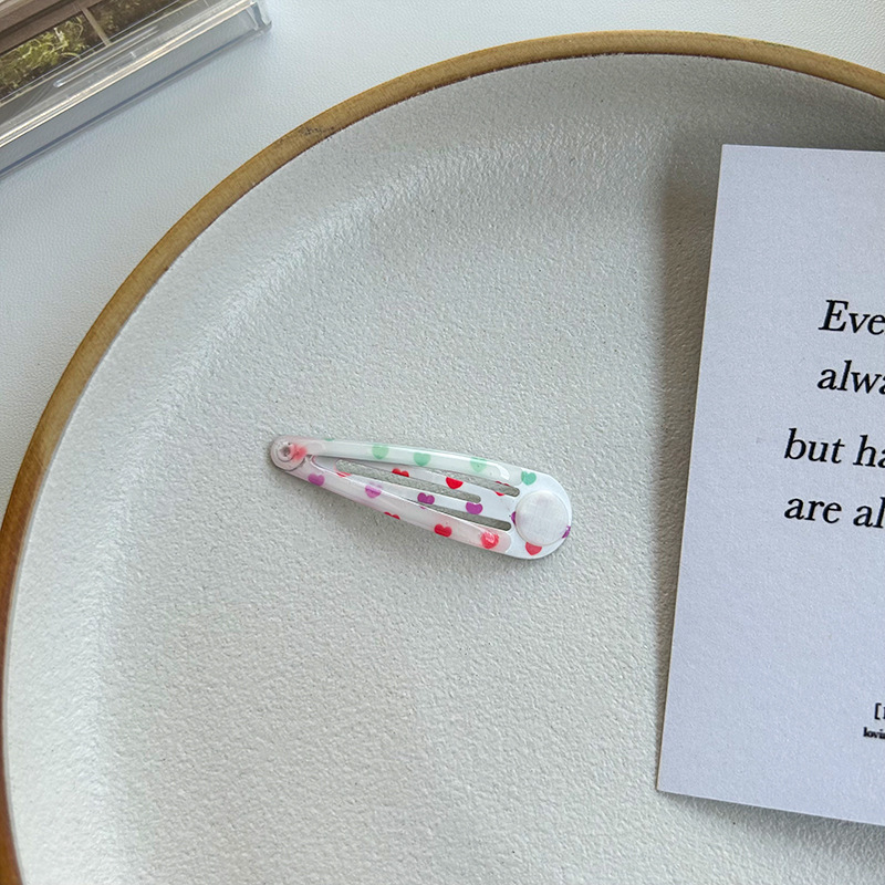 2:[2] love water drop hairpin * 2