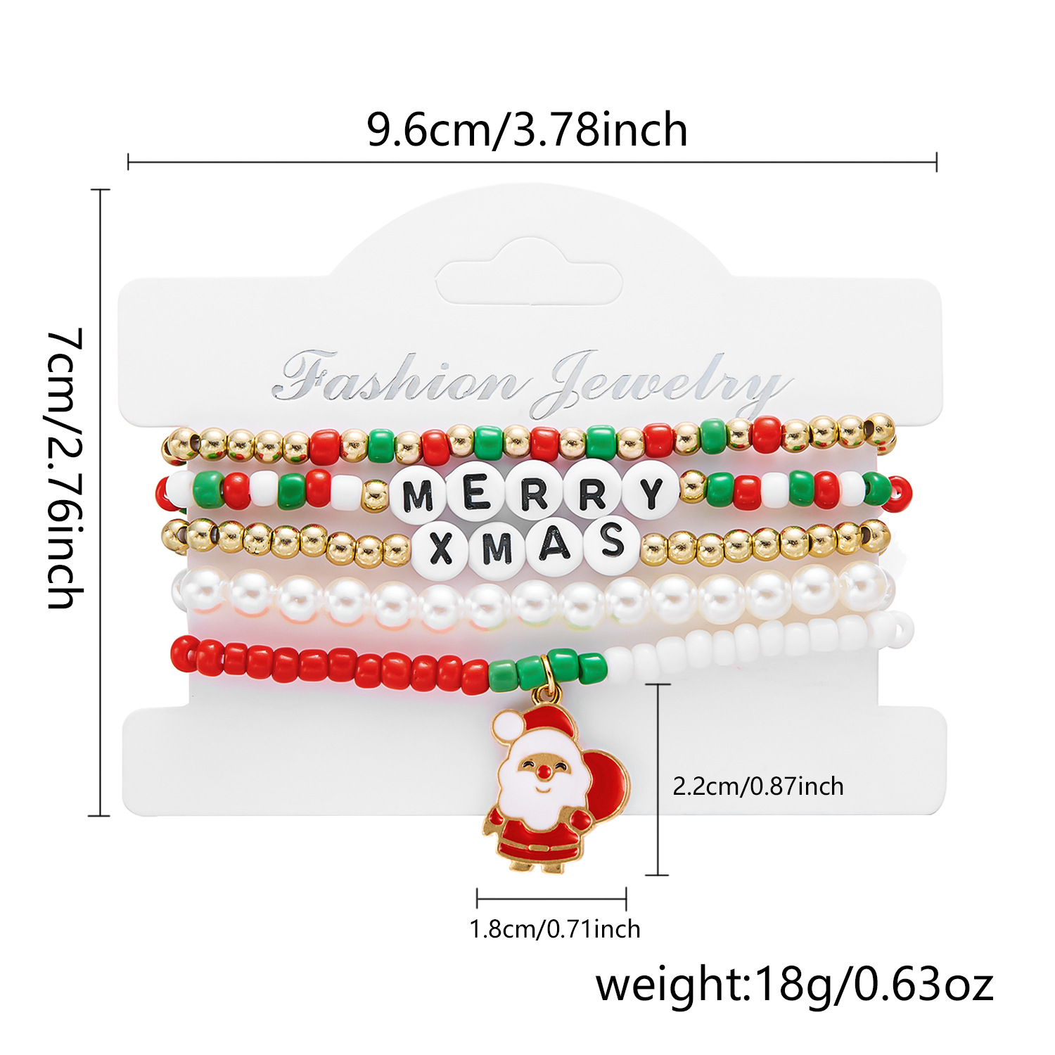 4:Christmas bracelet set 4