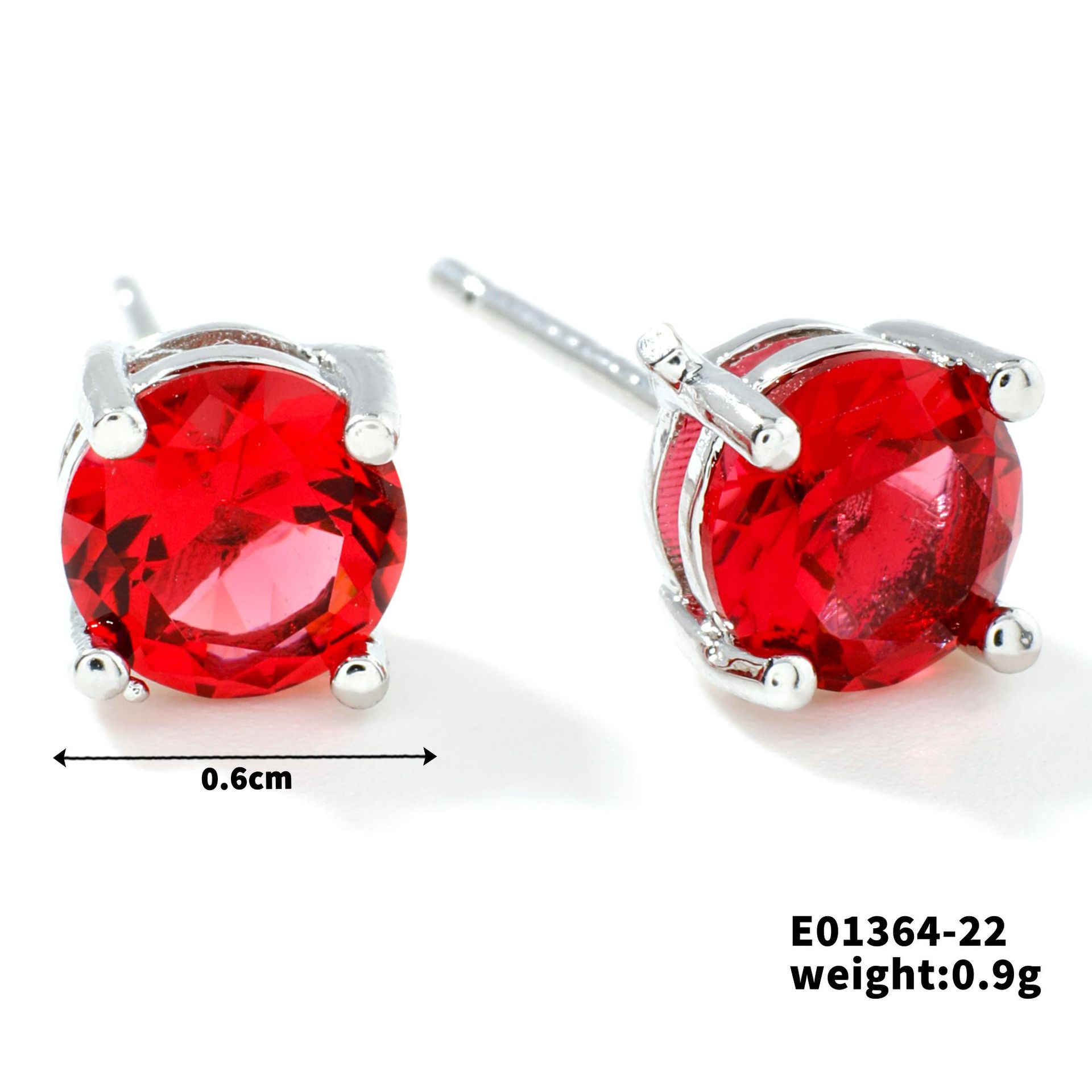 20:White k-rose red 6.0