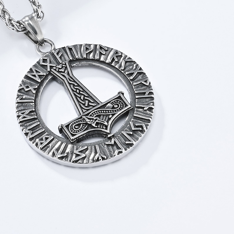 1:Steel color single pendant