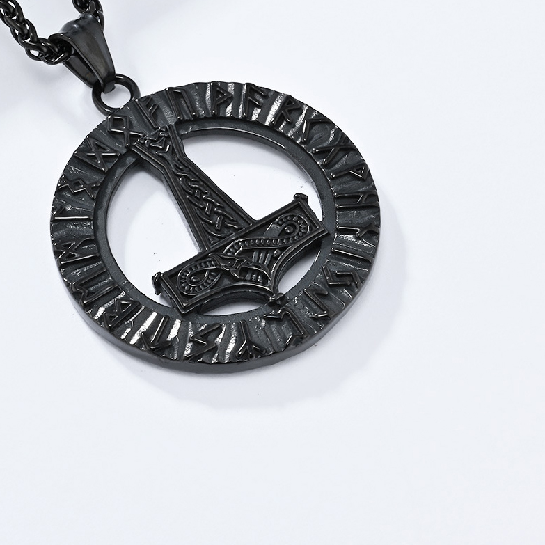 2:Black Single Pendant