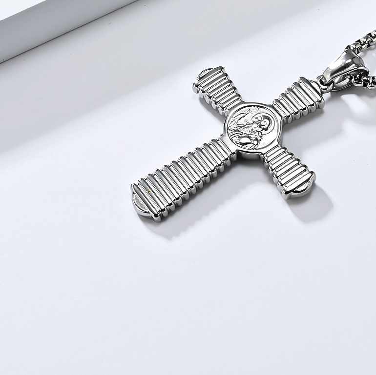 1:Steel color single pendant