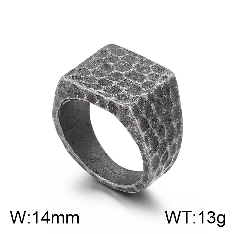 Square boiled black KR105958-KJX US Size #7