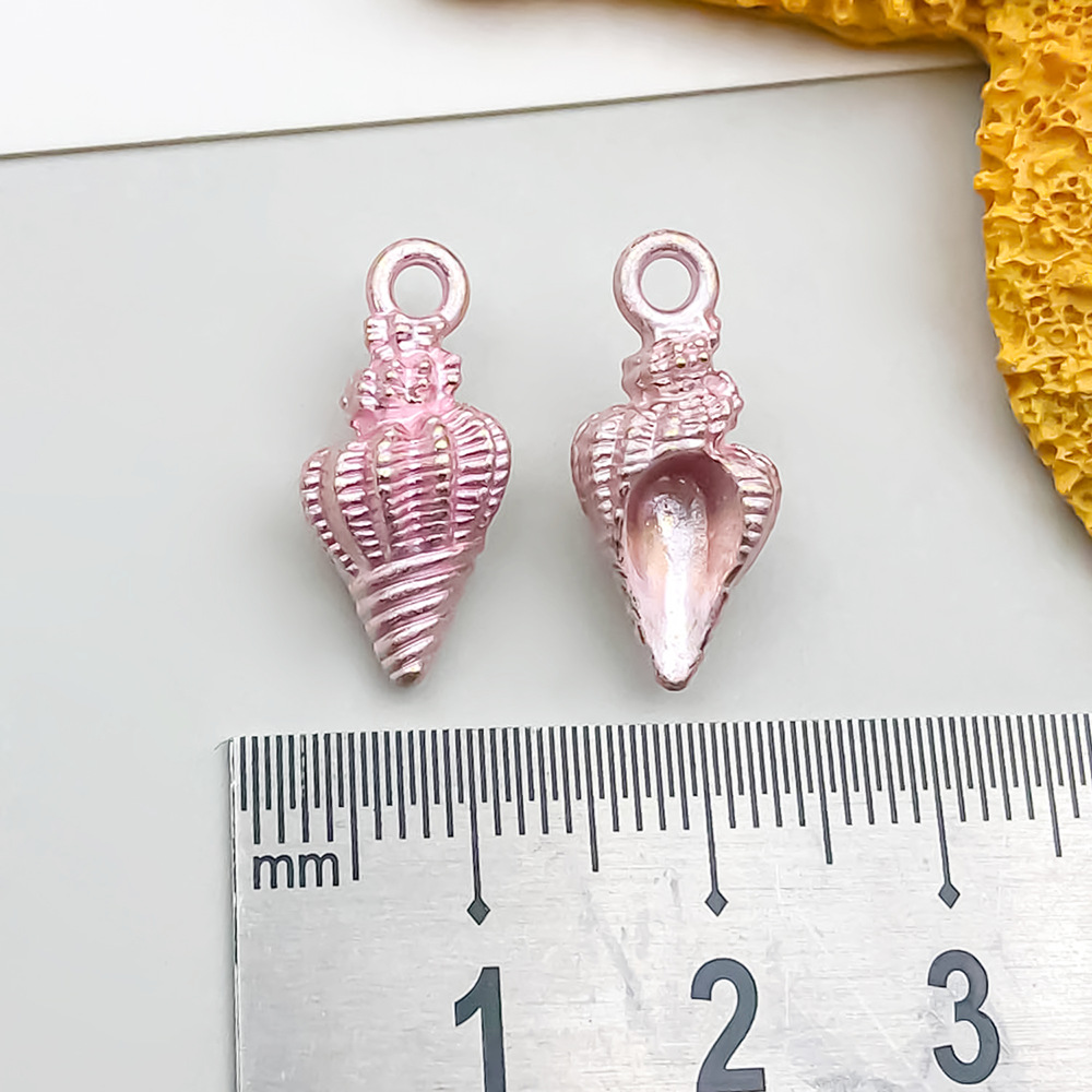 3:1 oil dripping pink conch 9*19mm-1.7g-8600