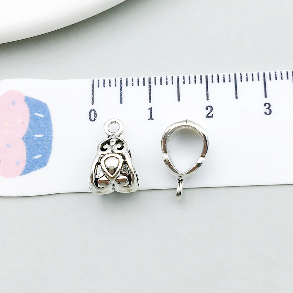 6:1 antique silver tee hanging head 8*13mm-0.9g-8759
