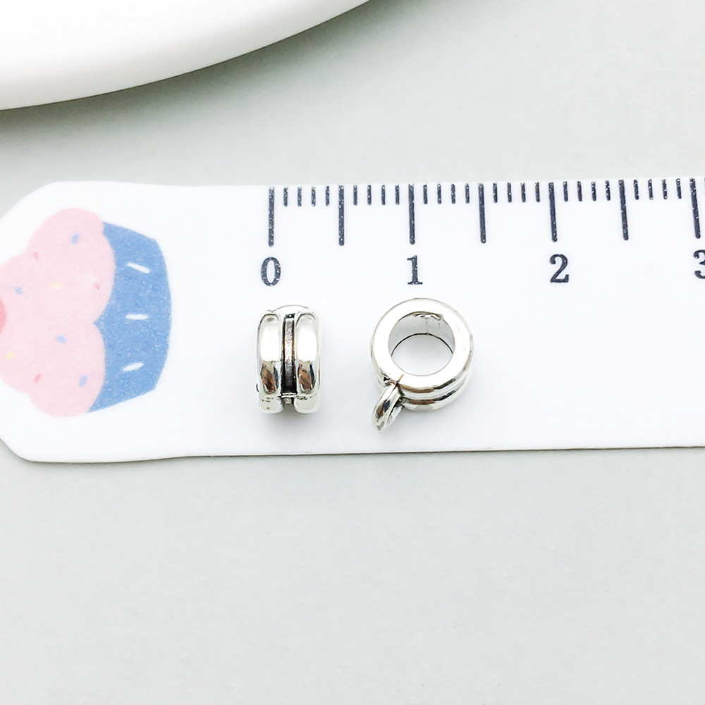 11:1 antique silver tee hanging head 6*10mm-0.6g-8914