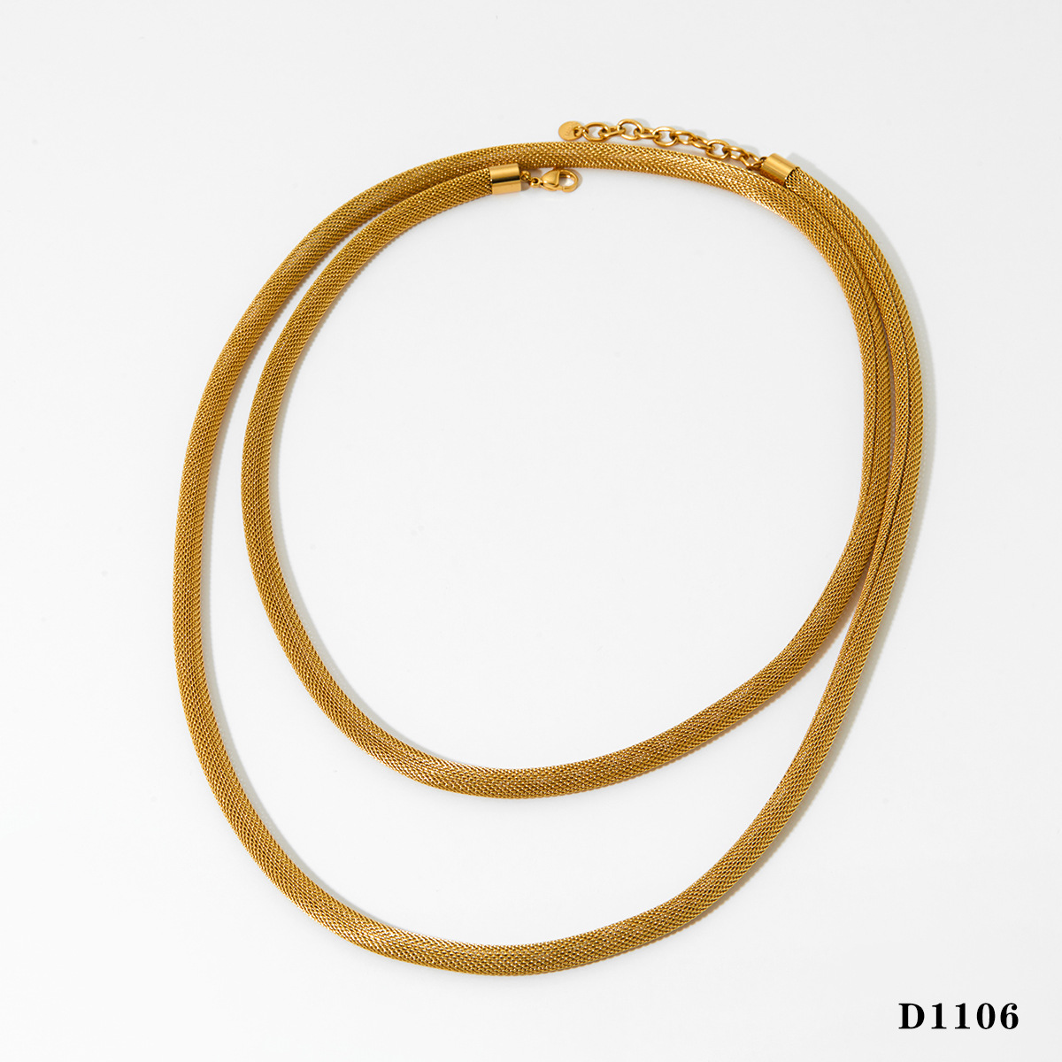 1:Gold necklace d1106