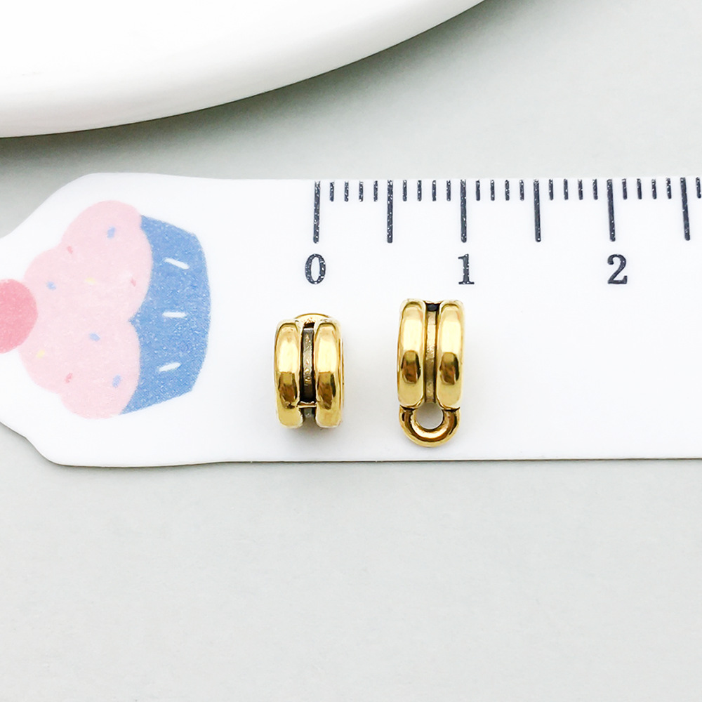 11:1 antique gold tee hanging head 6*10mm-0.4g-14342