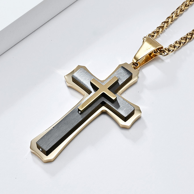 4:Gold and black (single pendant)
