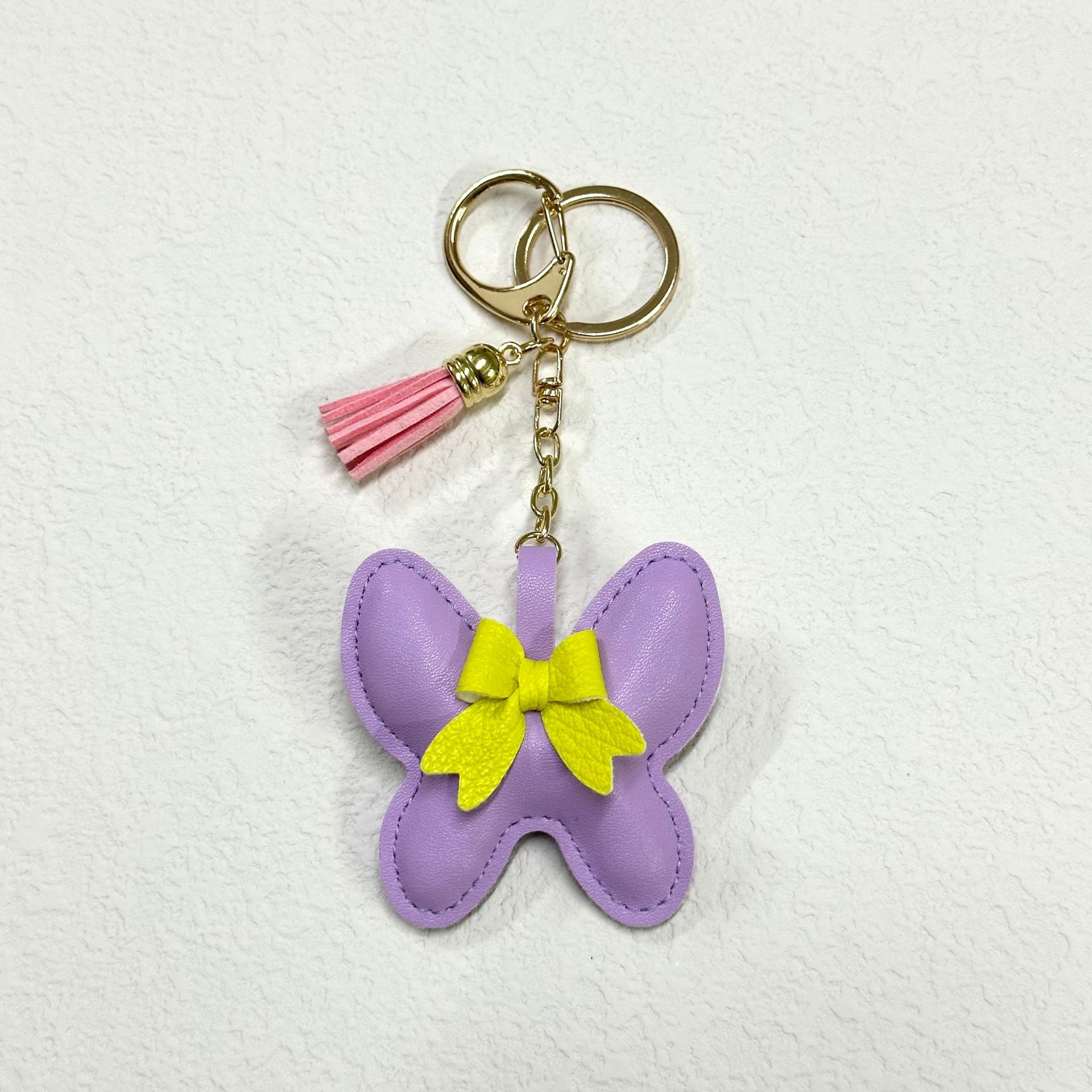 7:Purple Tassel with Keychain