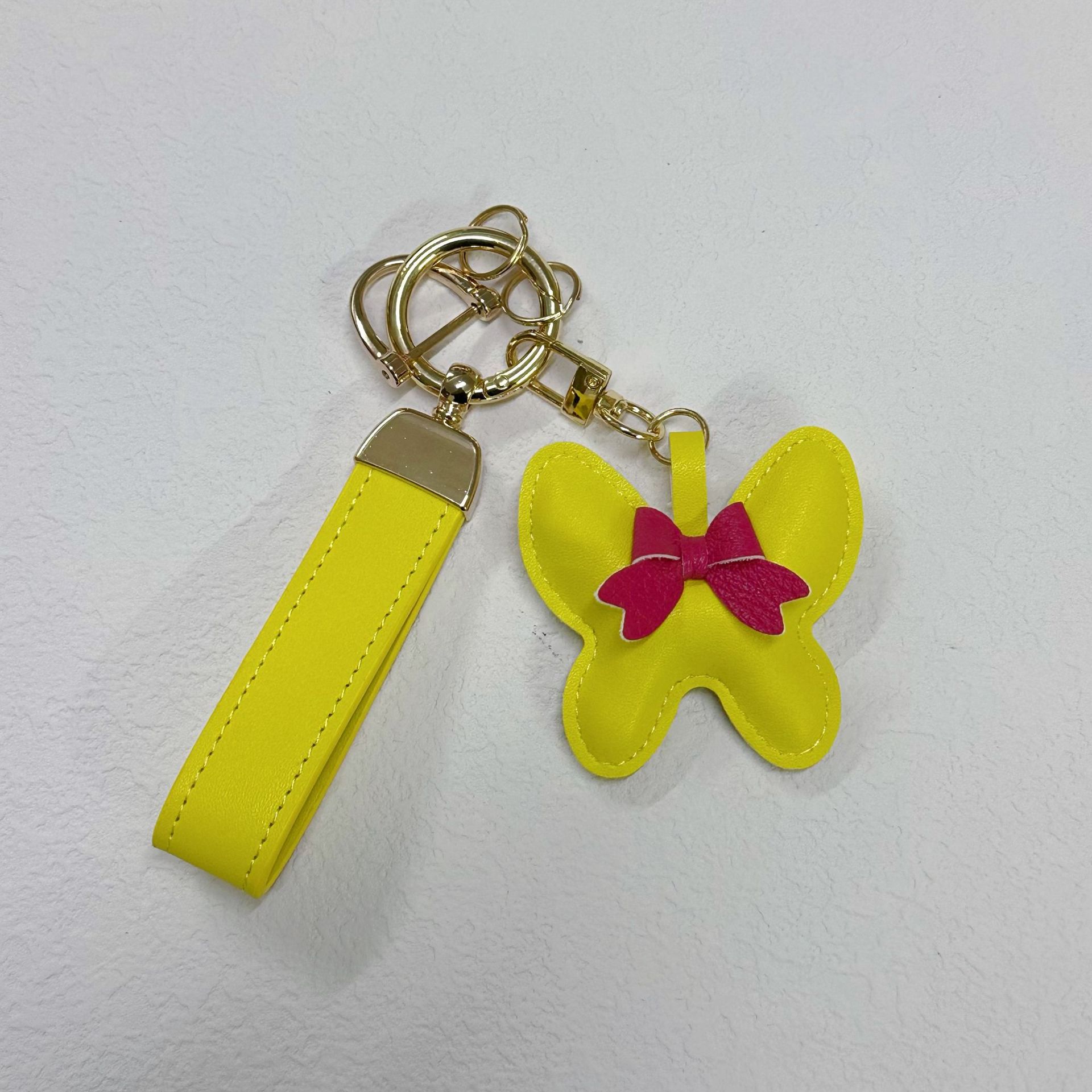 20:Yellow leather cord