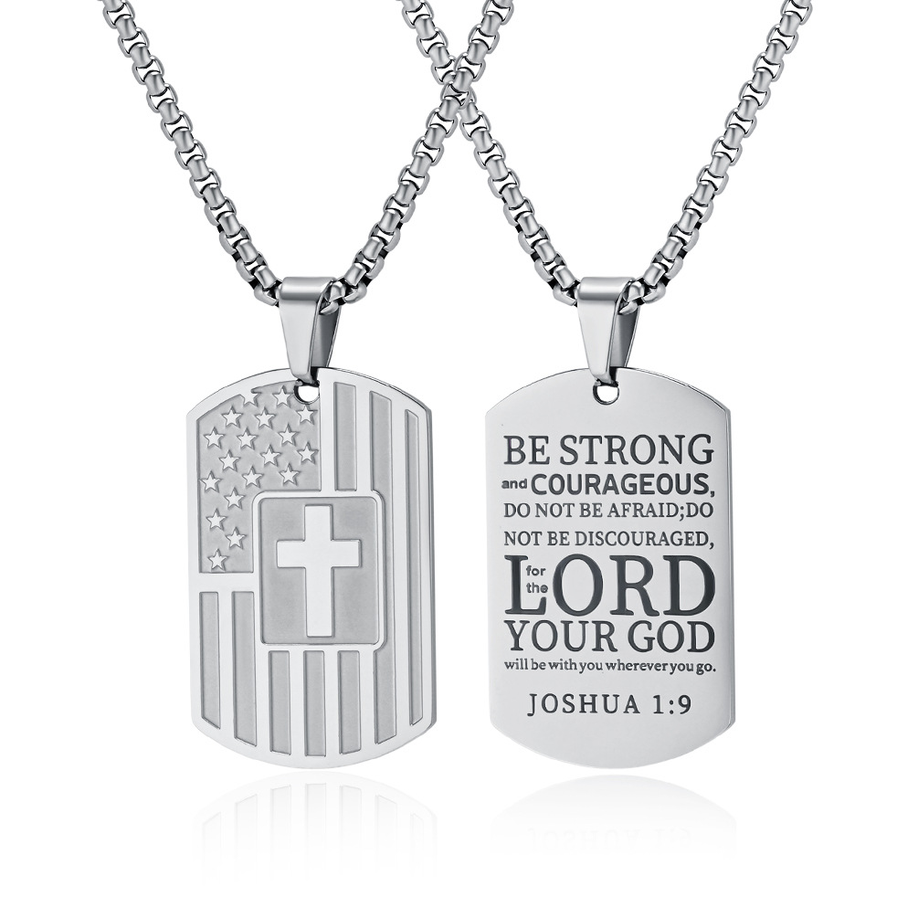A Steel necklace