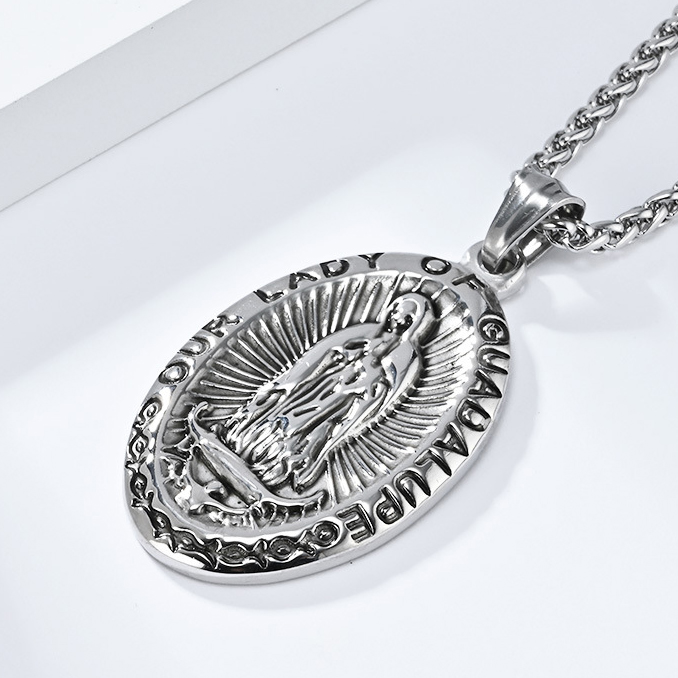 1:Steel color single pendant