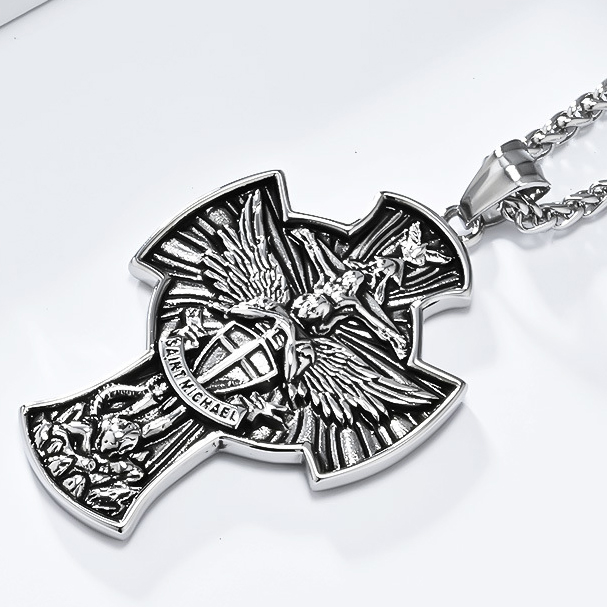 1:Steel color single pendant