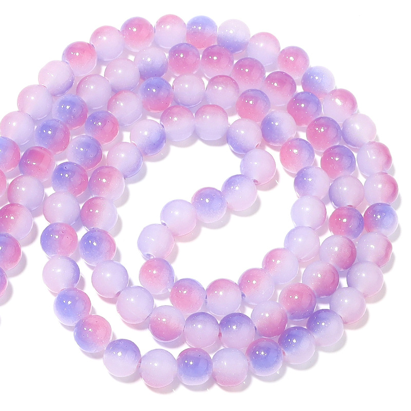 8:Purple and White
