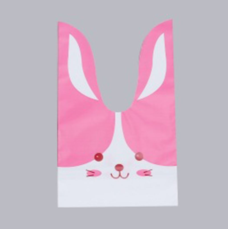 4:Pink playful rabbit