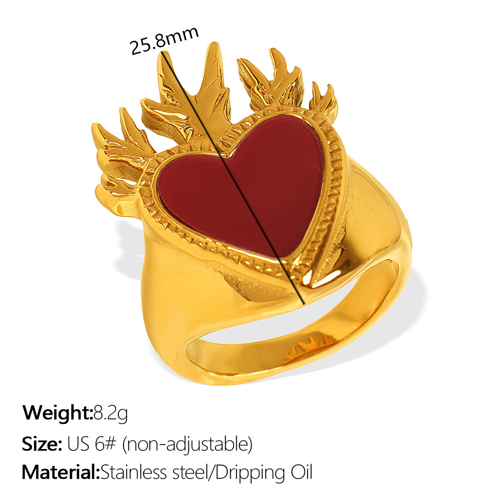 1:Jz76 us circumference 6#Gold ring