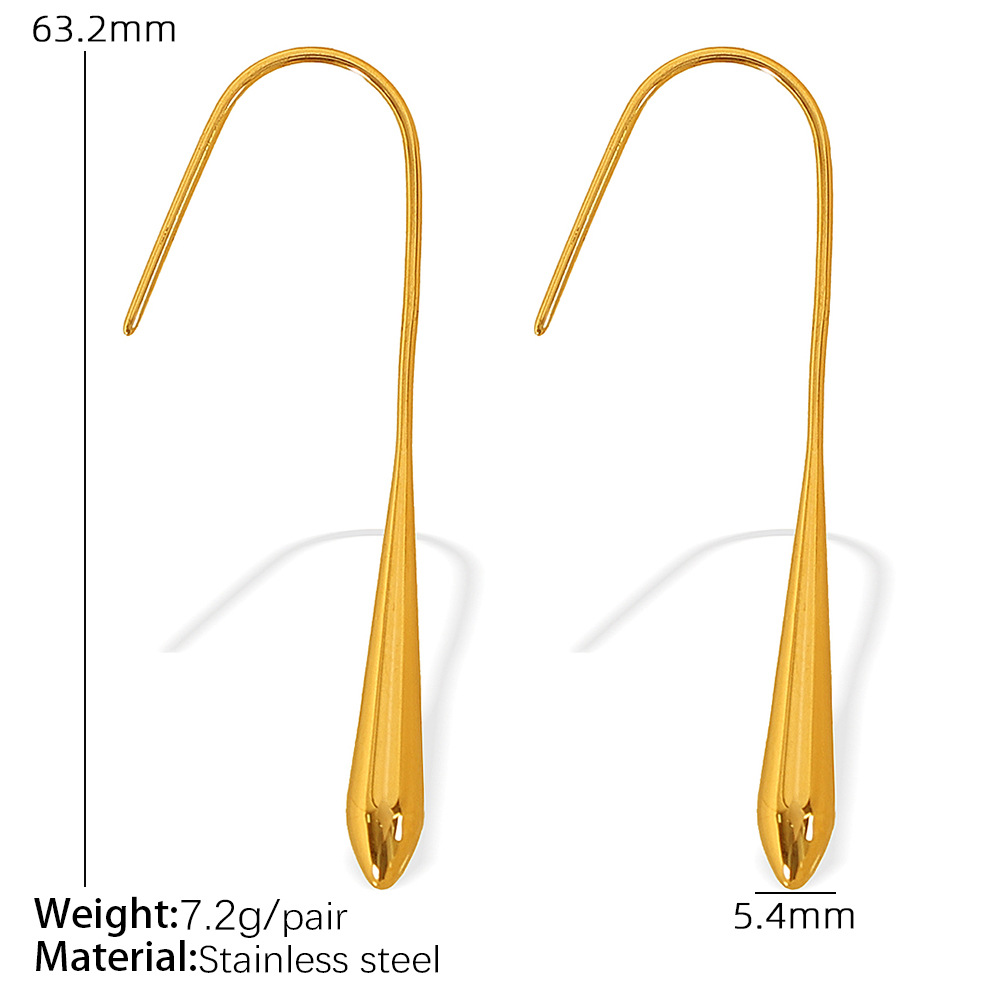 1:EH567 Gold Earrings