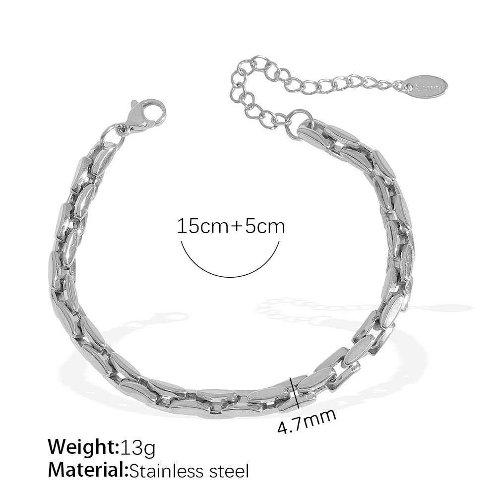 2:Sl107 silver bracelet