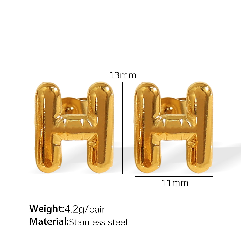 8:Eh860gh gold earrings