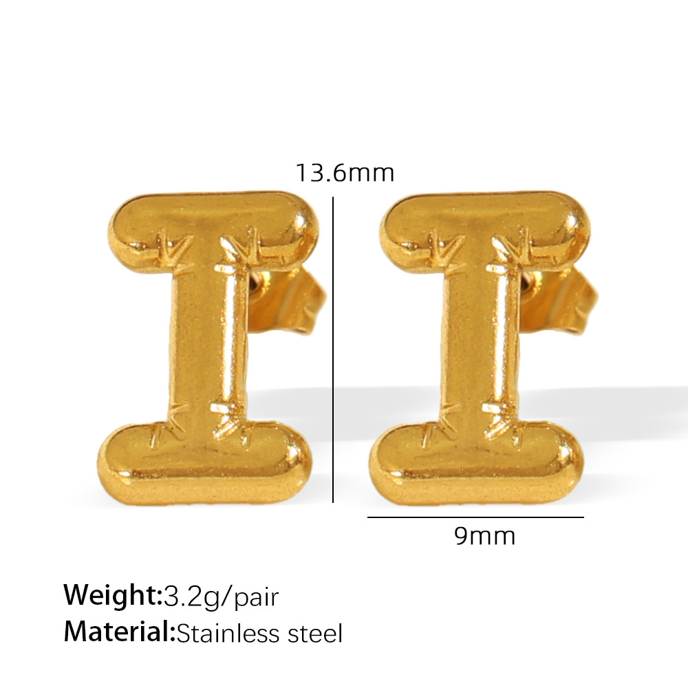 9:Eh860gi gold earrings