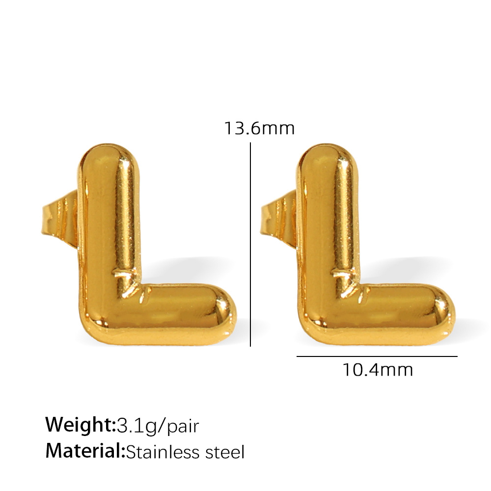 12:Eh860gl gold earrings