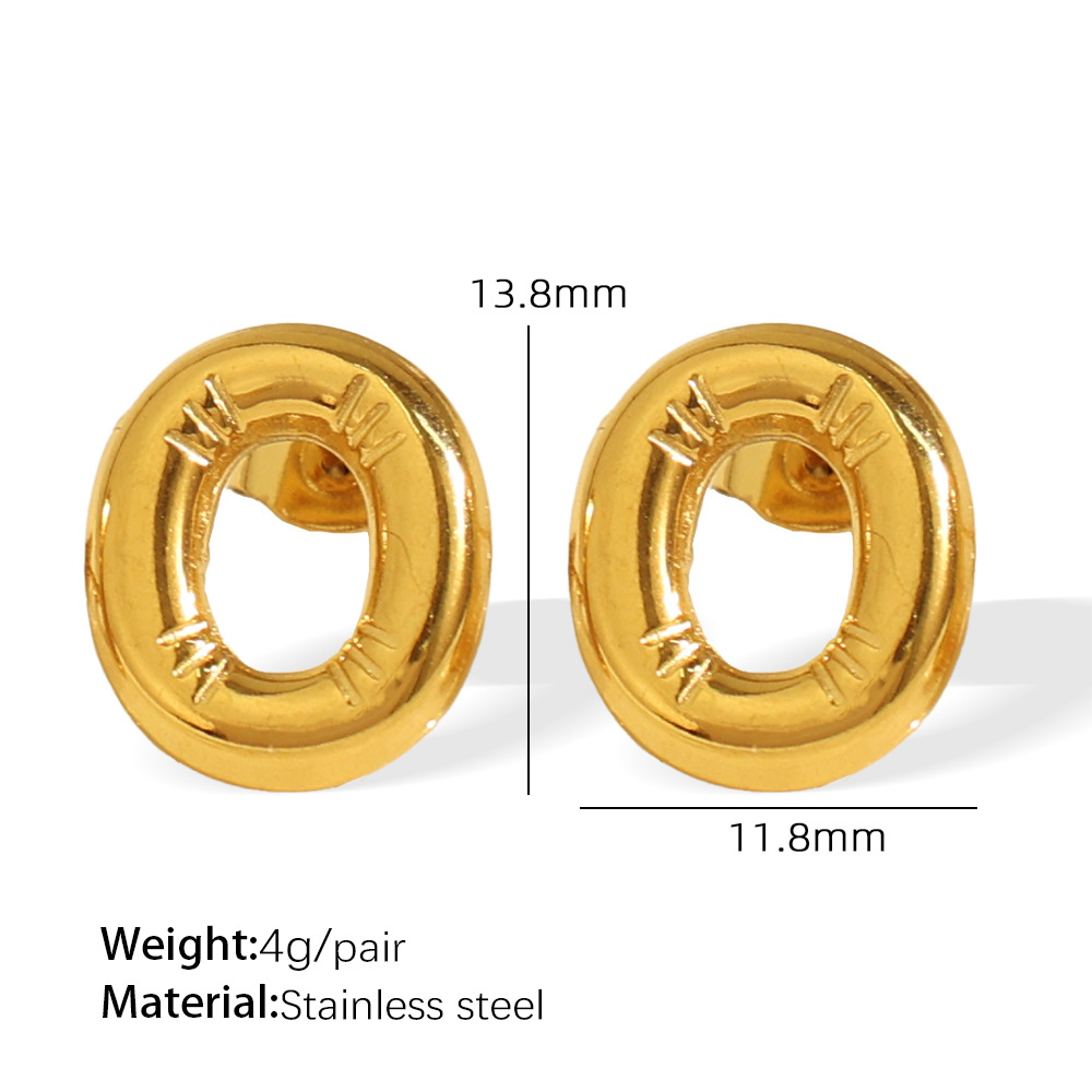 15:Eh860go gold earrings