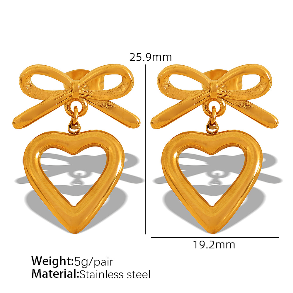 2:EH362 Gold Earrings