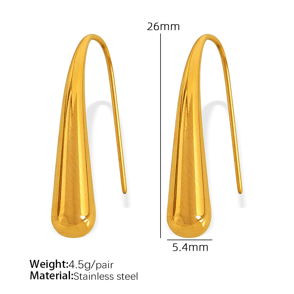 3:EH114 Gold Earrings