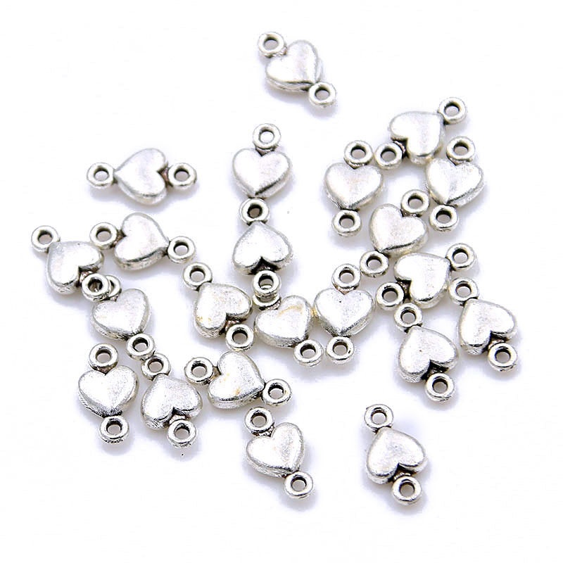 1 antike silberne Farbe