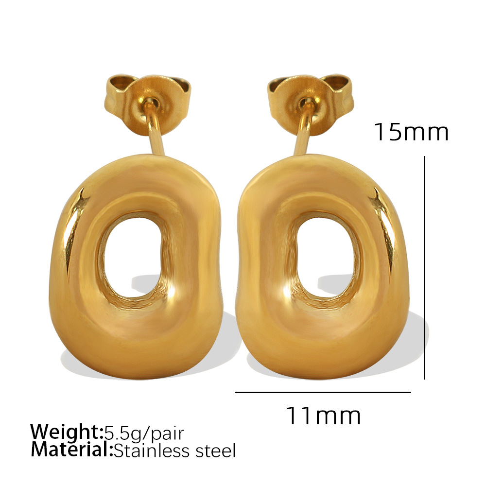 1:EH220 gold earrings