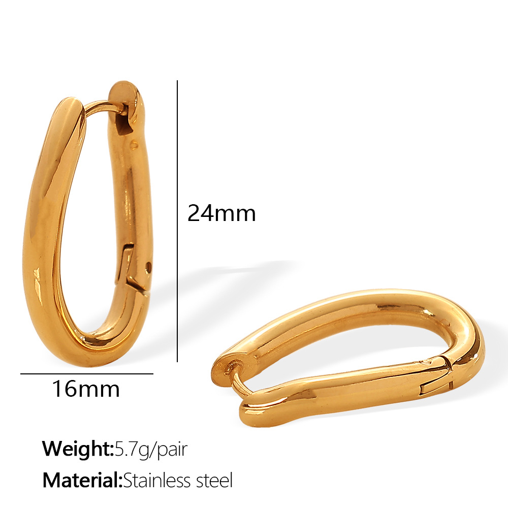 1:Eh809g gold earrings